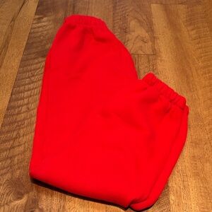 Jac Parker Women’s Red Sweatpants Size S